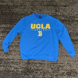 Mens Medium UCLA Crewneck Sweatshirt University Merch blue yellow Bruins sz XL